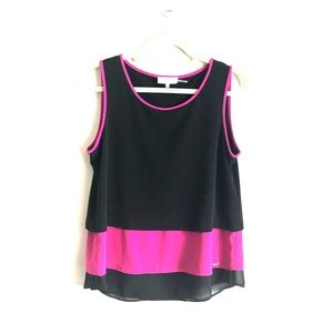 Calvin Klein Tiered Business Tank